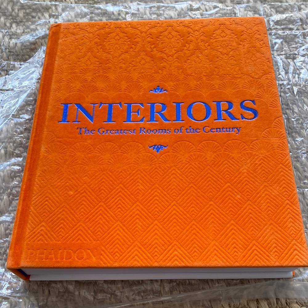 INTERIORS -the greatest rooms of the century ,gorgeous coffee table book